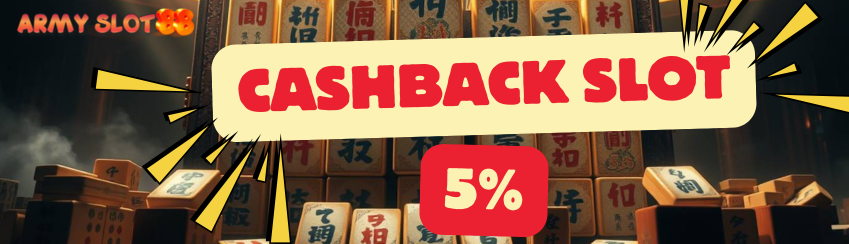 Bonus Cashback 5% Untuk SLOT